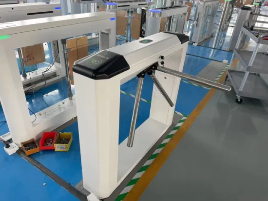 Factory Semi Automatic Vertical Tripod Turnstile Gate